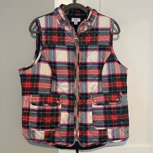 Crown & Ivy Multicolor Plaid Vest